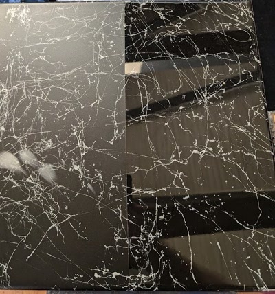 Cracked slate epoxy color sample