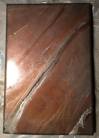Sandstone epoxy sample