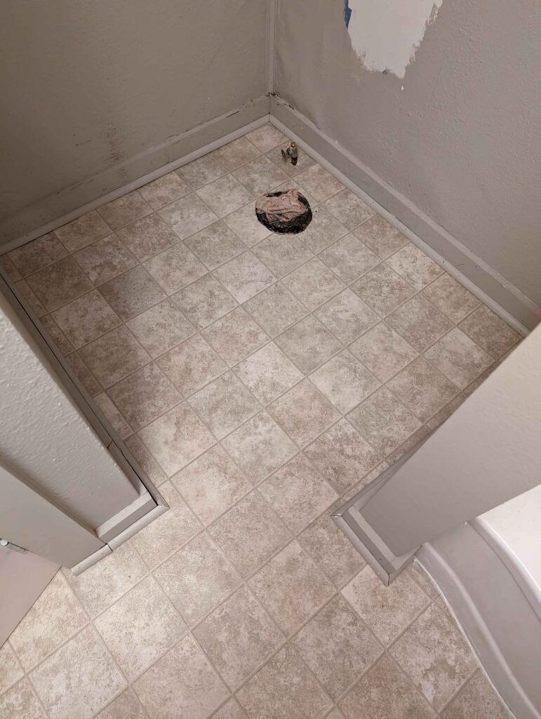 Sheet vinyl installation